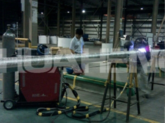 heavy - wall pipe welding in food machinery