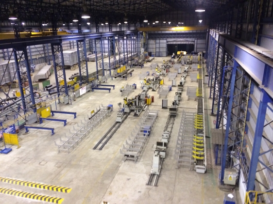 pipe prefabrication production line