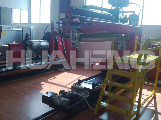 main air reservoir-welding system