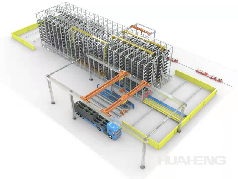 storage of large and medium-sized components