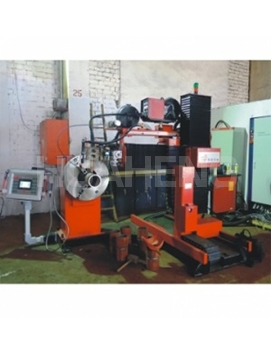 head frame positioner type pipe welding workstation