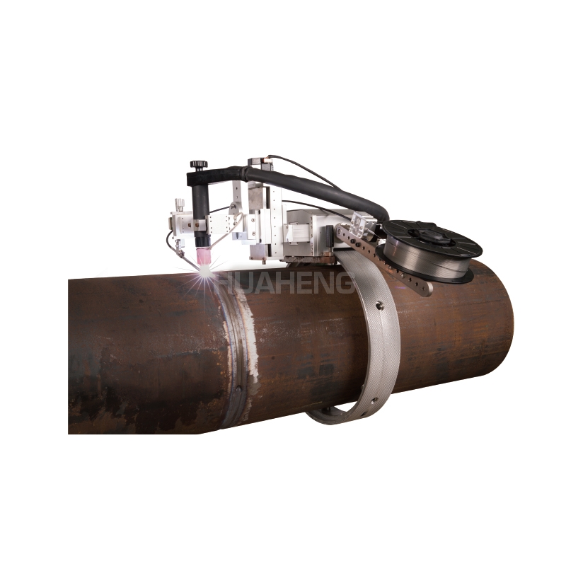 autocar pipe to pipe butt joint tig orbital welding