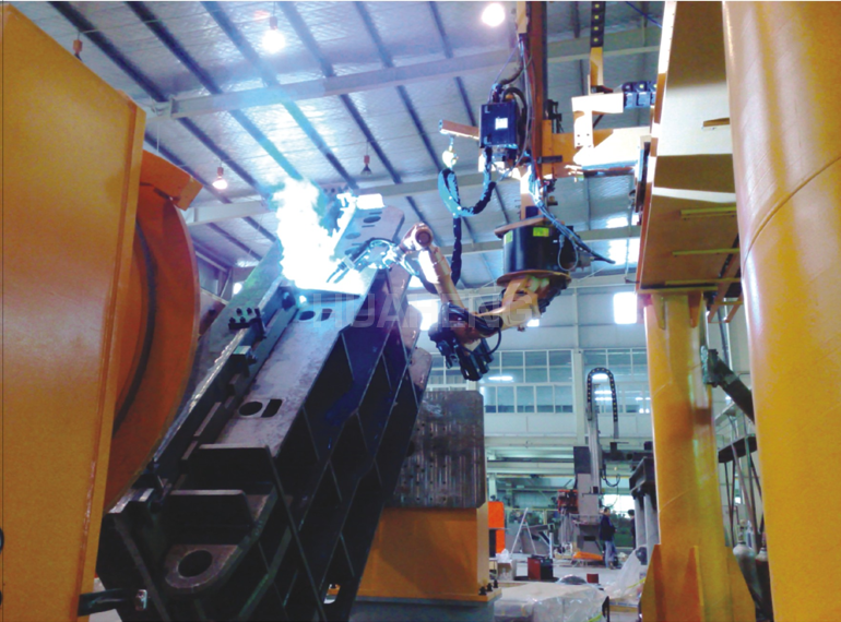 coal mine machinery hydraulic support welding system
