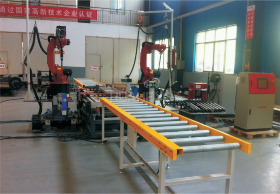 aluminum alloy template intelligent welding line