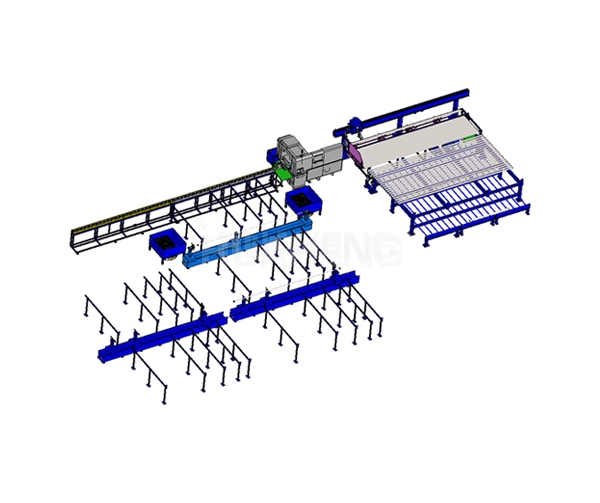 pipeline intelligent prefabrication production line
